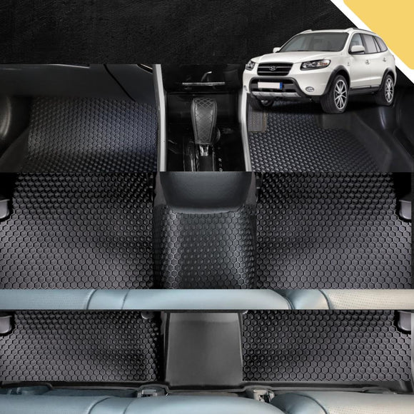 6D PRO Car Floor Mats for Hyundai Santa Fe 2006 - 2012 CM (Ultimate Set)