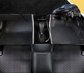 6D PRO Car Floor Mats for Subaru WRX 2008 - 2014 (Full Set)