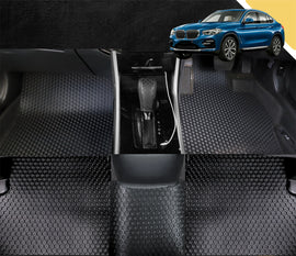 6D PRO Car Floor Mats for BMW X4 2018 - Current (G02) (Full Set)