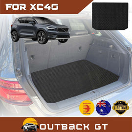 6D Diamond Car Boot Mat for Volvo XC40 2018 - Current  - Heavy Duty Carpet Liner