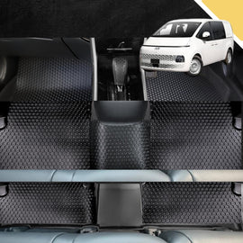6D PRO Car Floor Mats for Hyundai Staria 2021 - Current US4 (Ultimate Set)