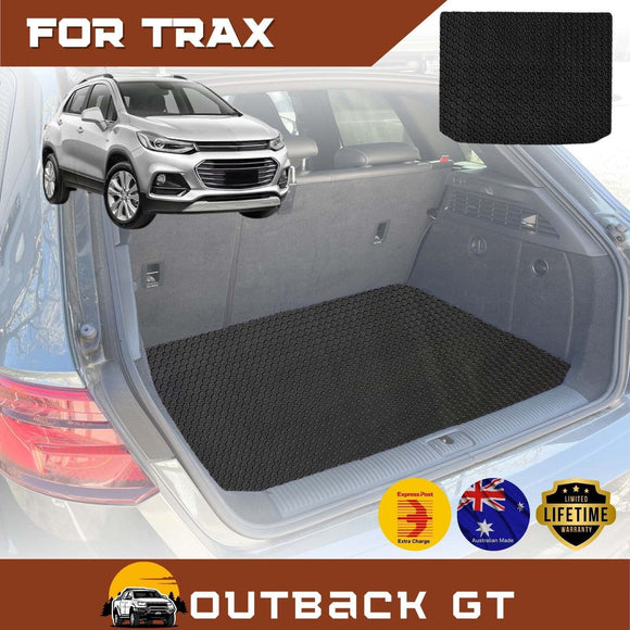 6D Diamond Car Boot Mat for Holden Trax 2013 - 2020 TJ  - Heavy Duty Carpet Liner