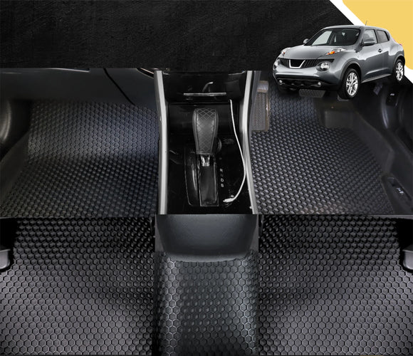 6D PRO Car Floor Mats for Nissan JUKE 2013 - 2019 F15 (Full Set)
