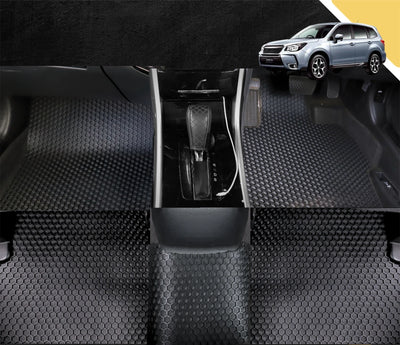 6D PRO Car Floor Mats for Subaru Forester 2013 - 2018 (SJ) (Full Set)