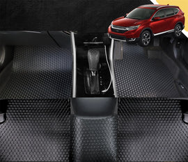 6D PRO Car Floor Mats for Honda CR-V 2017 - 2022 RW (Full Set)