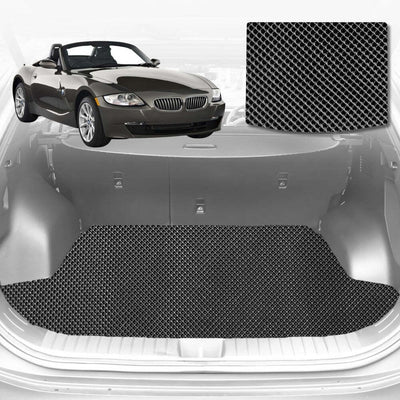 6D Diamond Car Boot Mat for BMW Z4 Roadster 2002 - 2008 (E85 E86) (Coupe) - Heavy Duty Carpet Liner