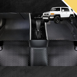 6D PRO Car Floor Mats for Toyota FJ Cruiser 2010 - 2017 (Full Set)