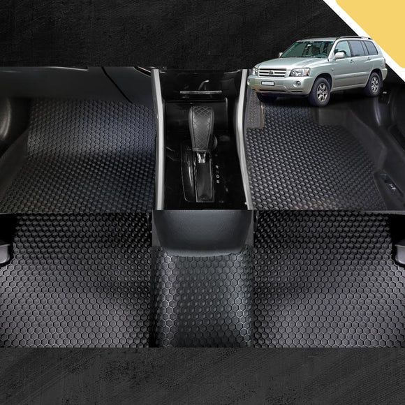 6D PRO Car Floor Mats for Toyota Kluger 2001 - 2007 (XU20) (Full Set)