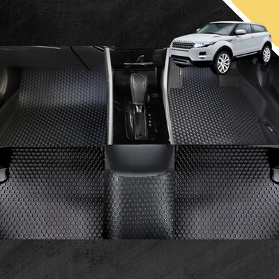 6D PRO Car Floor Mats for Land Rover Range Rover Evoque 2010 - 2018 L538, L551 (Full Set)