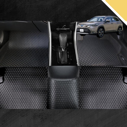 6D PRO Car Floor Mats for Toyota Corolla Cross 2020 - Current (XG10) (Full Set)