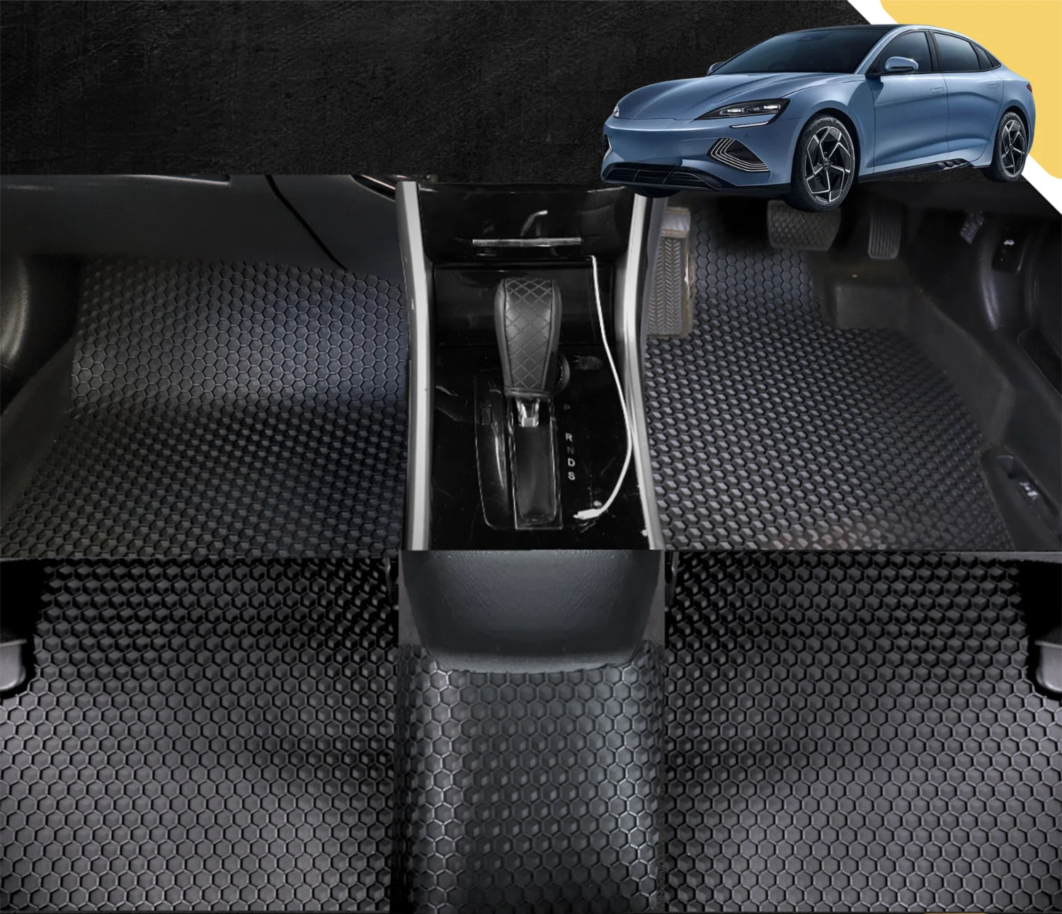 6D PRO Car Floor Mats for BYD Seal 2024 - Current (RWD,AWD) (Full Set)