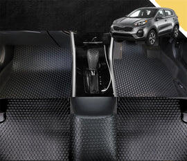 6D PRO Car Floor Mats for Kia Sportage 2016 - 2021 (QL) (Full Set)