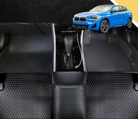 6D PRO Car Floor Mats for BMW X2 2017 - Current (F39) (Full Set)