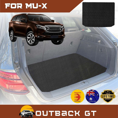 6D Diamond Car Boot Mat for LDV Mifa 9 2021 - Current (6 Seater)  - Heavy Duty Carpet Liner