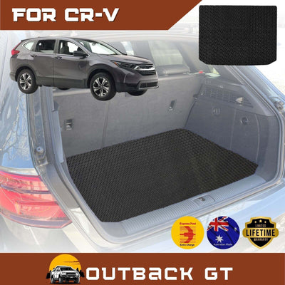 6D Diamond Car Boot Mat for Honda CR-V 2017 - 2022 RW  - Heavy Duty Carpet Liner