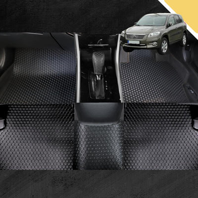 6D PRO Car Floor Mats for Toyota RAV4 2006 - 2012 (XA30) (Full Set)