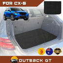 6D Diamond Car Boot Mat for Mazda CX-5 2012 - 2017 (KE)  - Heavy Duty Carpet Liner-1