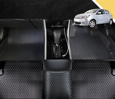 6D PRO Car Floor Mats for MINI Cooper 3-Door Hatch 2006 - 2013 (R56) (Full Set)