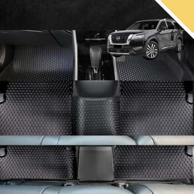 6D PRO Car Floor Mats for Nissan Pathfinder 2013 - 2021 (R52) (Ultimate Set)