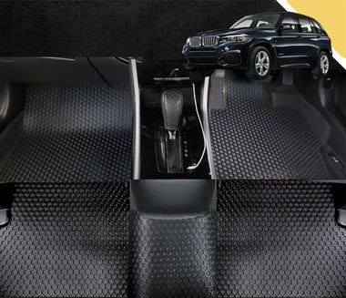 6D PRO Car Floor Mats for BMW X5 2007 - 2013 (E70) (Full Set)
