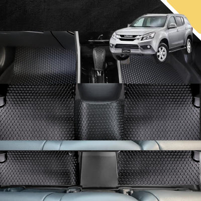 6D PRO Car Floor Mats for Isuzu MU-X 2013 - 2020 RF (Ultimate Set)