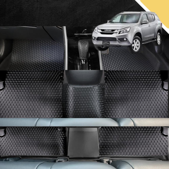 6D PRO Car Floor Mats for Isuzu MU-X 2013 - 2020 RF (Ultimate Set)