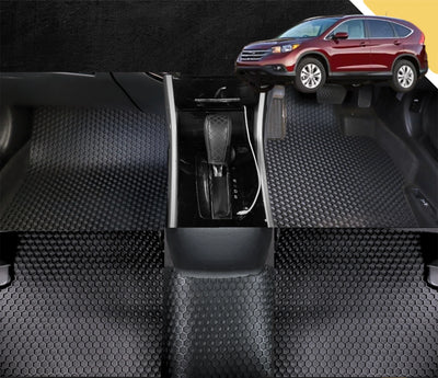 6D PRO Car Floor Mats for Honda CR-V 2012 - 2017 RM (Full Set)
