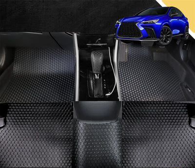 6D PRO Car Floor Mats for Lexus NX 2022 - Current (Full Set)