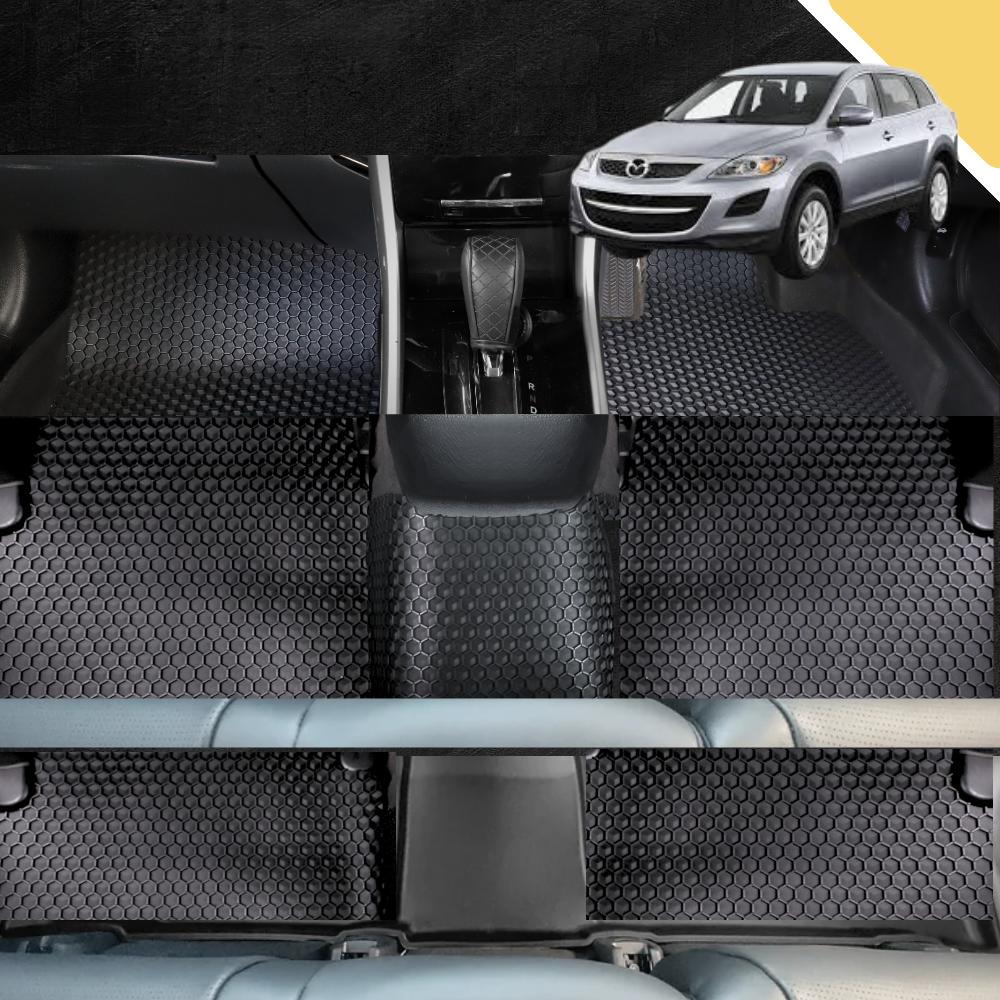 6D PRO Car Floor Mats for Mazda CX-9 2007 - 2016 (TB) (Ultimate Set)