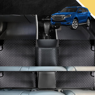 6D PRO Car Floor Mats for Isuzu MU-X 2021 - Current RJ (Ultimate Set)