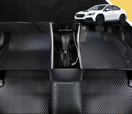 6D PRO Car Floor Mats for Subaru WRX 2022 - Current Auto (Full Set)
