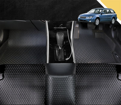 6D PRO Car Floor Mats for Subaru Outback 2003 - 2009 3GEN (Full Set)