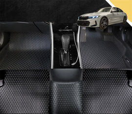 6D PRO Car Floor Mats for BMW 3 Series 2018 - Current (G20 G21) (Full Set)