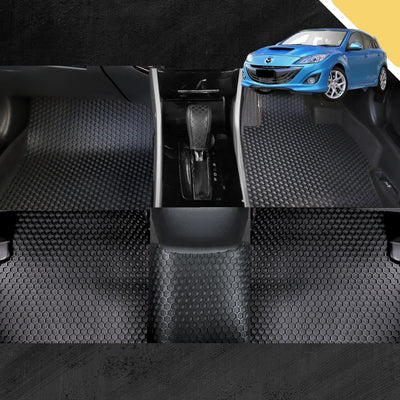 6D PRO Car Floor Mats for Mazda 3 2009 - 2013 (BL) (Full Set)