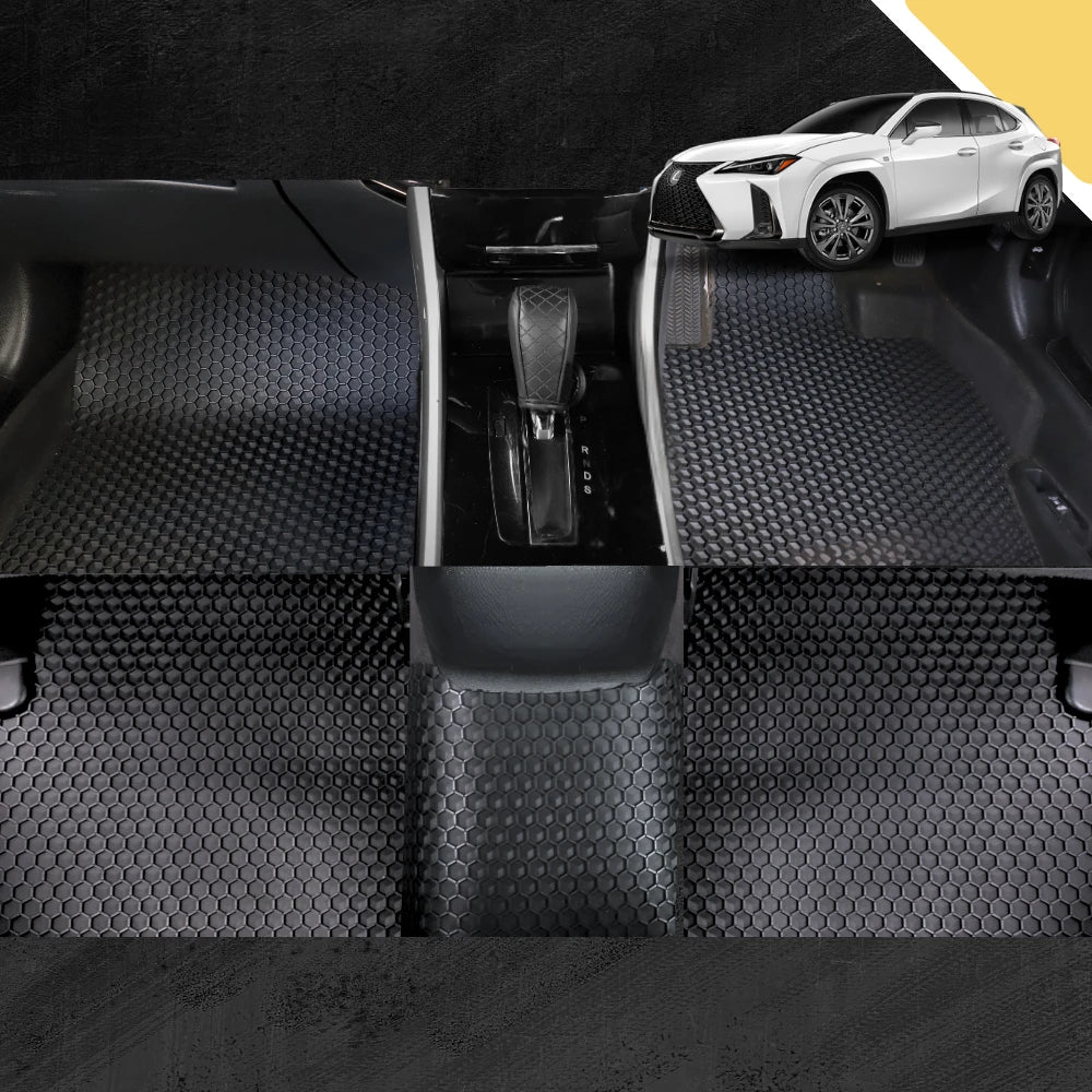 6D PRO Car Floor Mats for Lexus UX 2021 - Current 10R, 15R (Full Set)