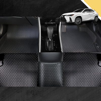 6D PRO Car Floor Mats for Lexus UX 2021 - Current 10R, 15R (Full Set)