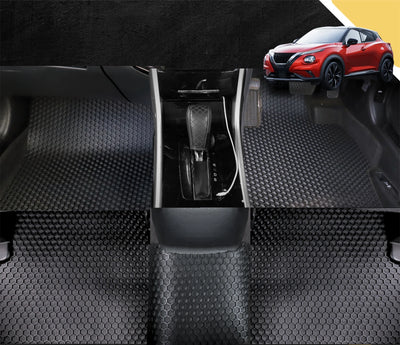 6D PRO Car Floor Mats for Nissan JUKE 2020 - Current F16 (Full Set)