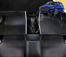 6D PRO Car Floor Mats for Hyundai i30 2017 - 2021 (PD Hatch/Fastback) (Full Set)