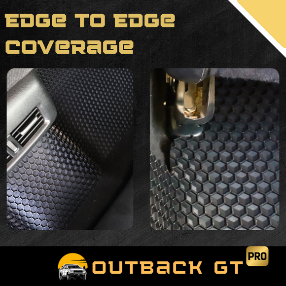 6D PRO Car Floor Mats for Subaru Liberty 2009 - 2014 5GEN (Full Set)