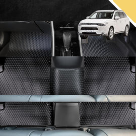 6D PRO Car Floor Mats for Mitsubishi Outlander 2018 - 2021 (ZJ/ZK/ZL) (Ultimate Set)