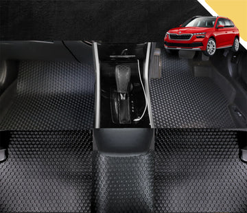 6D PRO Car Floor Mats for Skoda Kamiq 2019 - Current NW (Full Set)