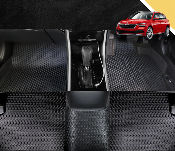 6D PRO Car Floor Mats for Skoda Kamiq 2019 - Current NW (Full Set)