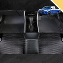 6D PRO Car Floor Mats for Toyota Hilux Extra Cab 2015 - Current (Full Set)-1