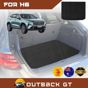 6D Diamond Car Boot Mat for GWM Haval H6 2020 - Current (SUV)  - Heavy Duty Carpet Liner
