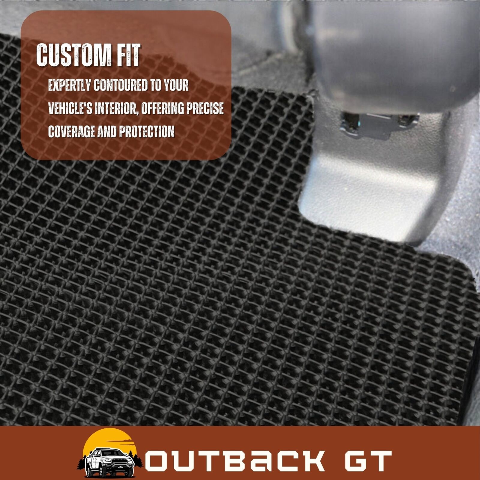 6D Diamond Car Boot Mat for Mazda CX-30 2019 - Current (DM)  - Heavy Duty Carpet Liner