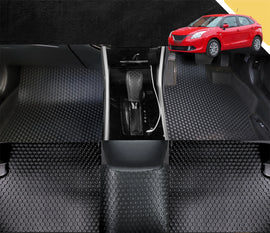 6D PRO Car Floor Mats for Suzuki Baleno 2015 - Current EW (Full Set)