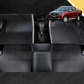 6D PRO Car Floor Mats for LDV T60 Max 2017 - Current T60 Pro (Full Set)