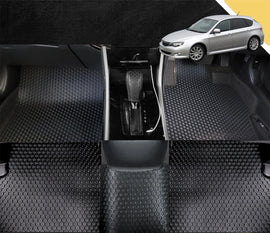 6D PRO Car Floor Mats for Subaru Impreza 2007 - 2011 G3 (Full Set)