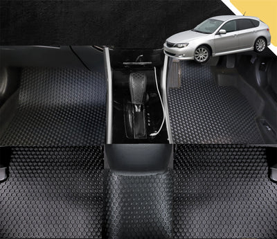 6D PRO Car Floor Mats for Subaru Impreza 2007 - 2011 G3 (Full Set)