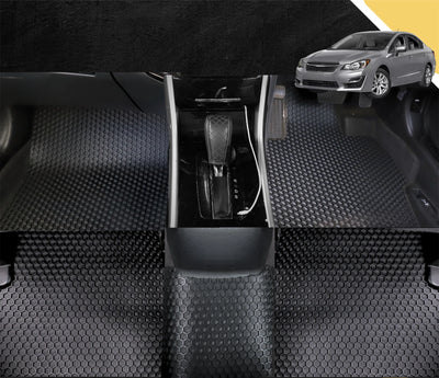 6D PRO Car Floor Mats for Subaru Impreza 2016 - Current G4, G5 (Full Set)